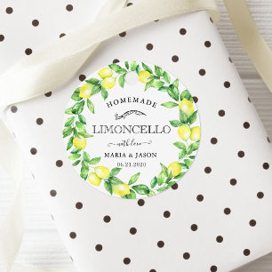 Limoncello Monogram Favour Classic Tags