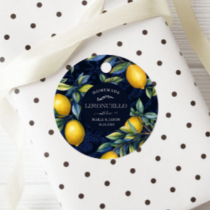 Limoncello Monogram Favour Classic Tags