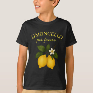 Limoncello Per Favore Italian Shirts For Women Fun