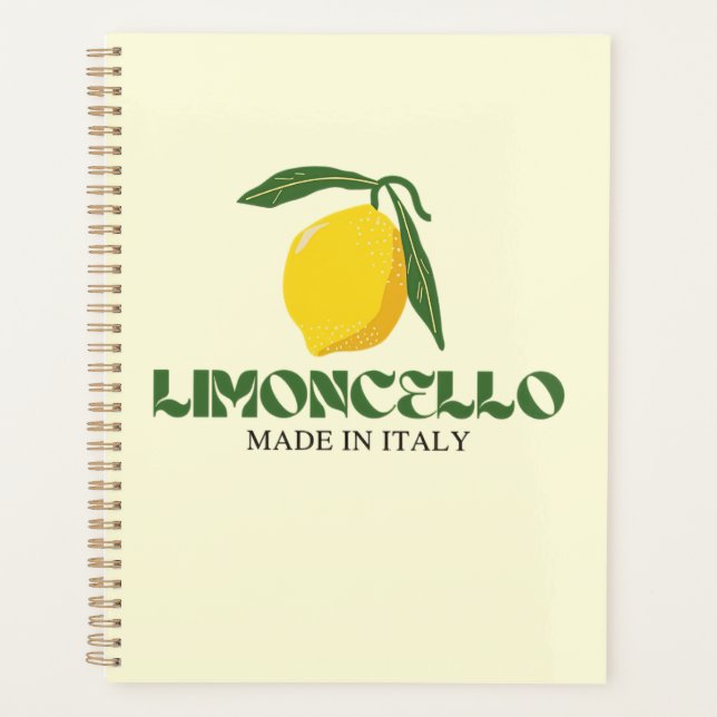 Limoncello Planner (Front)