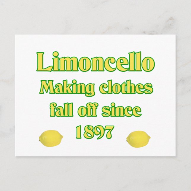 Limoncello Postcard (Front)