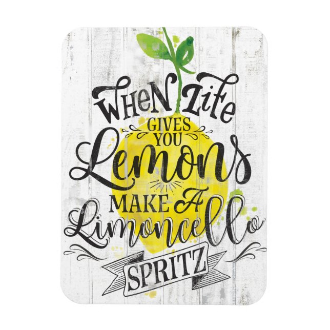 Limoncello Spritz Magnet (Vertical)