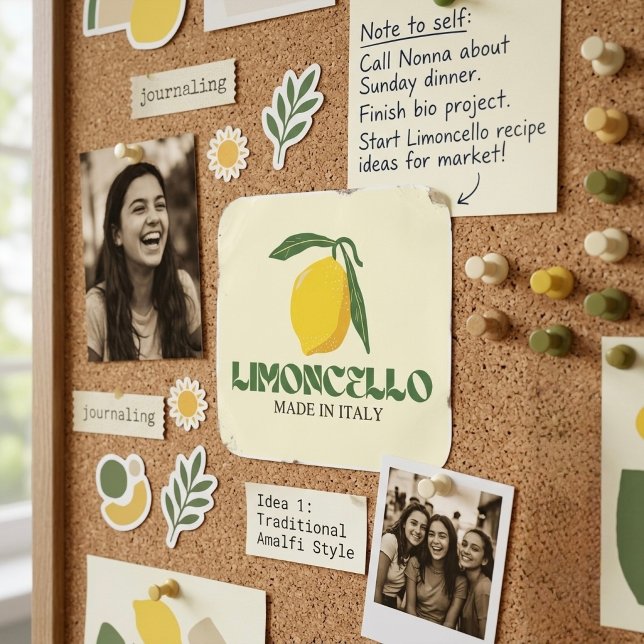 Limoncello Square Sticker (Creator Uploaded)