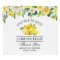 Limoncello Watercolor Lemons Floral