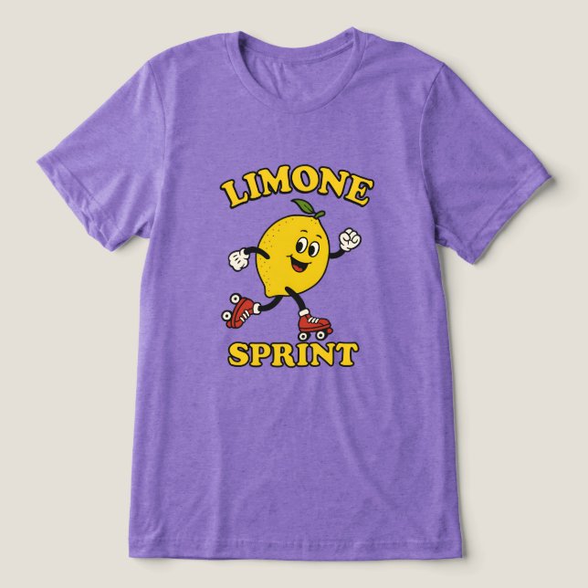 Limone Sprint Tri-Blend Shirt (Design Front)