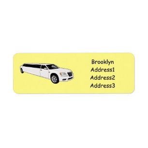 Limousine cartoon illustration