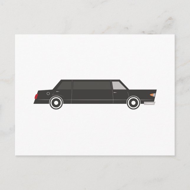 Limousine Postcard (Front)