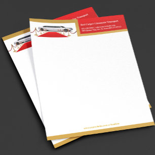 Limousine Red Carpet Service Letterhead Template