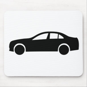 Limousine Silhouette Mouse Mat