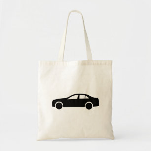 Limousine Silhouette Tote Bag