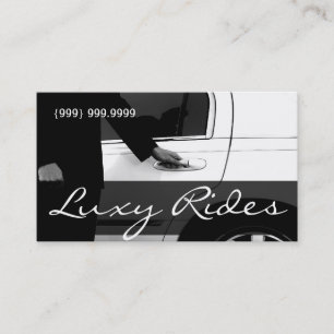 Limousines Limo Car Services Driver Business Card