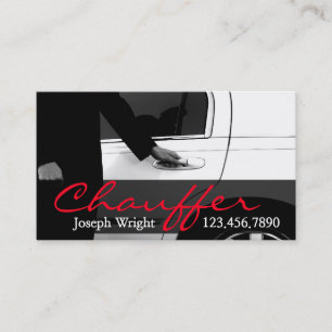 Limousines Limo Car Services Driver Business Card