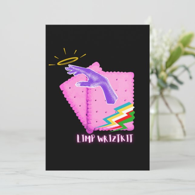 Limp Wrizket Invitation (Standing Front)