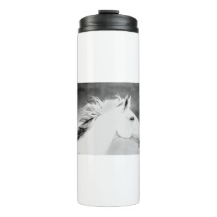LIN26BW Mane in the Wind.tif Thermal Tumbler