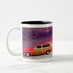 LIN55 Red Woody.tif Two-Tone Coffee Mug