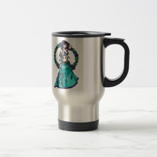 Lina Belly Dancer Travel Mug
