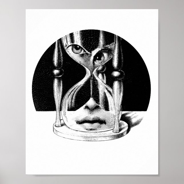 Lina Cavalieri Hourglass Poster (Front)