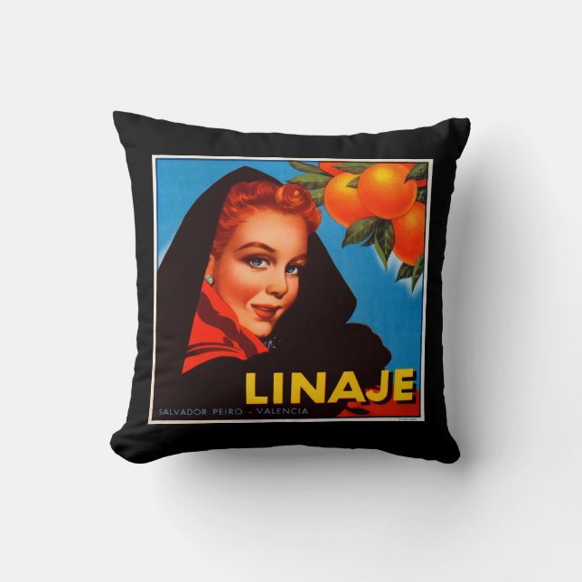 Linaje Citrus Cushion (Front)