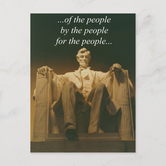 Lincoln 1 postcard (Front)