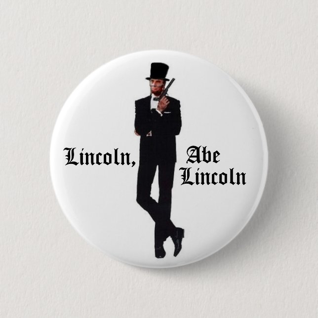Lincoln, Abe Lincoln Button (Front)