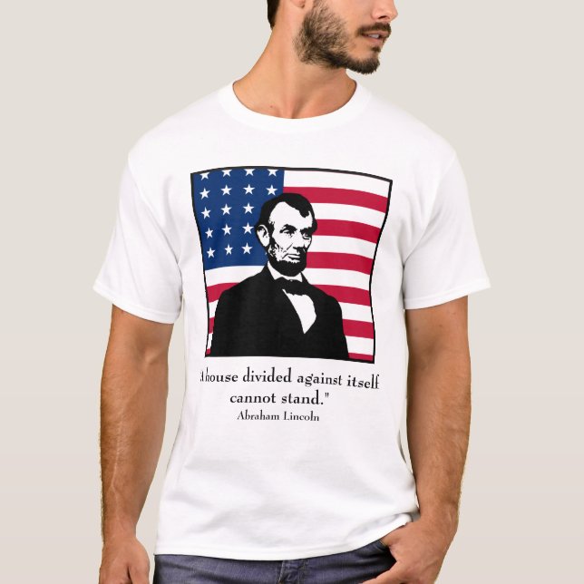 Lincoln and quote T-Shirt (Front)
