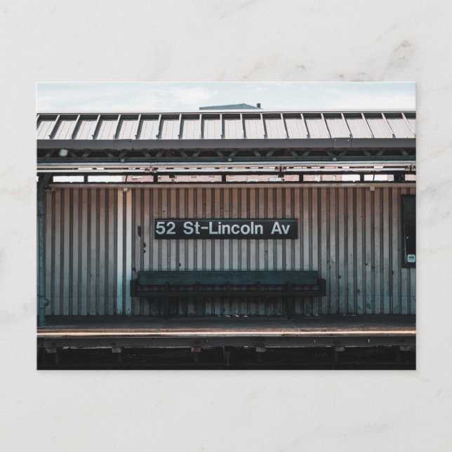 Lincoln Avenue Station (New York, NY) Postcard (Front)