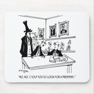 Lincoln Cartoon 5488 Mouse Mat
