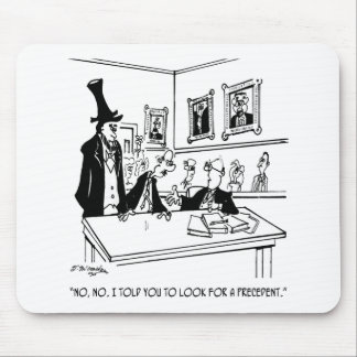 Lincoln Cartoon 5488 Mouse Mat