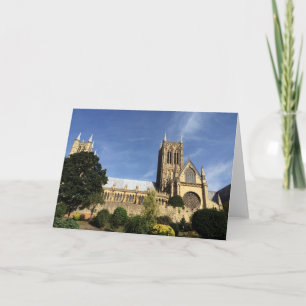Lincoln Cathedral Greetings Card