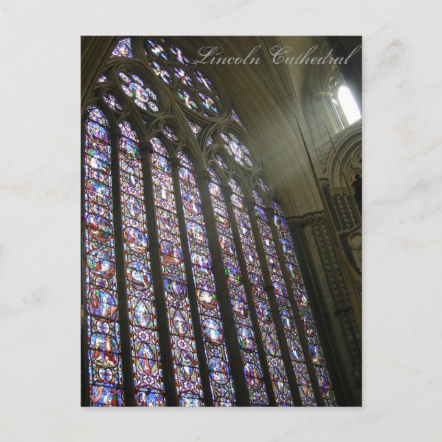 Lincoln Cathedral Postcard (Front)