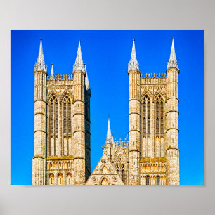 Lincoln Cathedral Poster