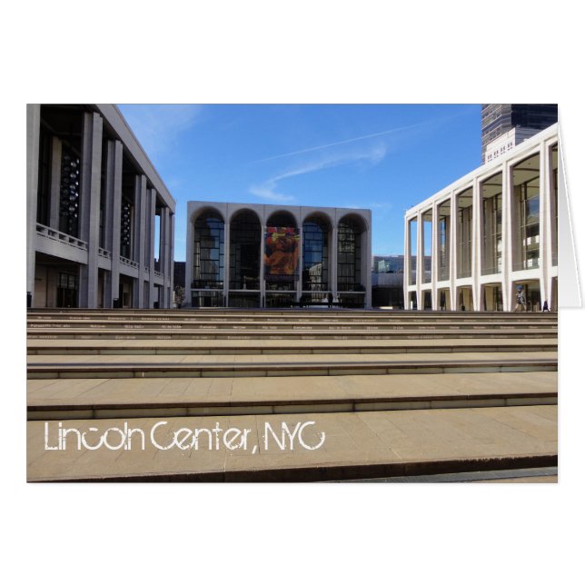 Lincoln Centre New York City NYC Upper West Side (Front Horizontal)