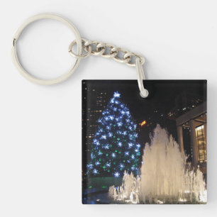 Lincoln Centre's Christmas Tree - keychain