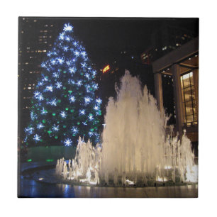 Lincoln Centre's Christmas Tree -  Tile