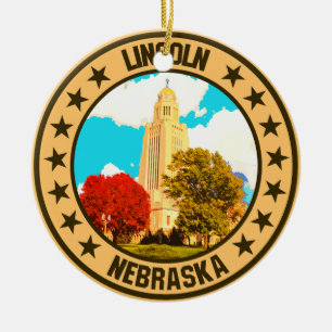 Lincoln                                            ceramic tree decoration