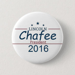 Lincoln CHAFEE 2016 6 Cm Round Badge