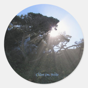 Lincoln City Oregon Classic Round Sticker