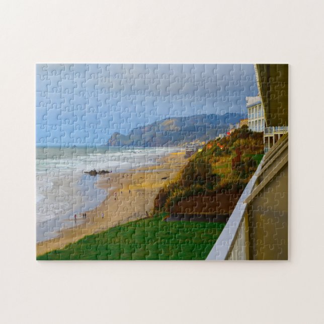 Lincoln City Oregon. Jigsaw Puzzle (Horizontal)