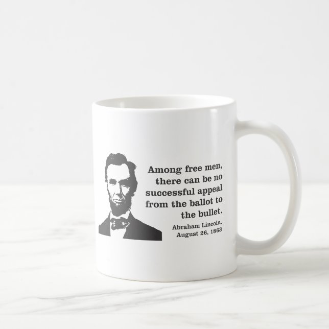 Lincoln Coffee Mug (Right)