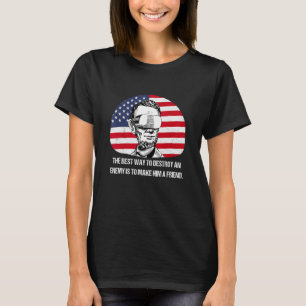 Lincoln Futuristic VR Fictional Quote T-Shirt