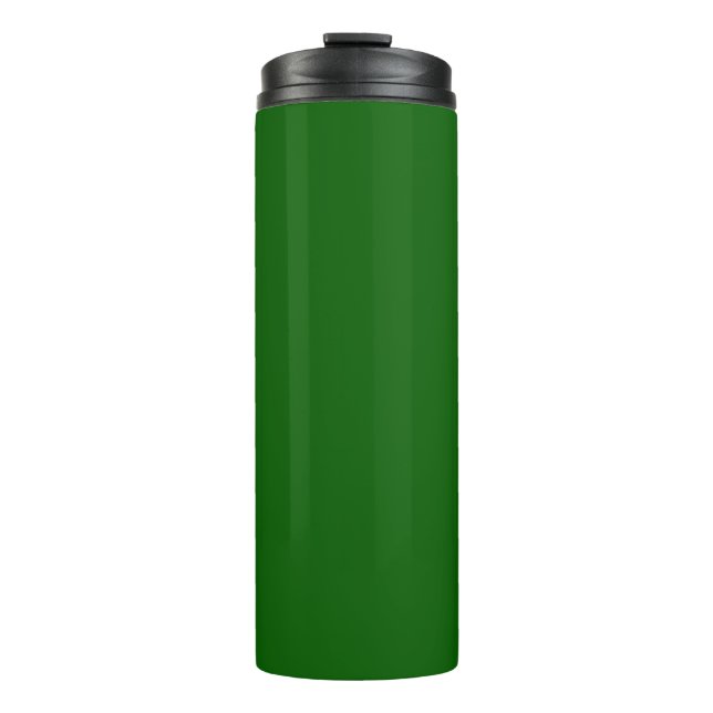Lincoln Green Solid Plain Colour Thermal Tumbler (Front)