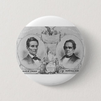 Lincoln - Hamlin 6 Cm Round Badge