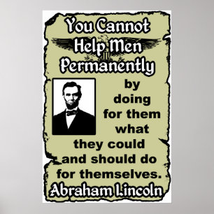 Lincoln: Help Yourself! Poster