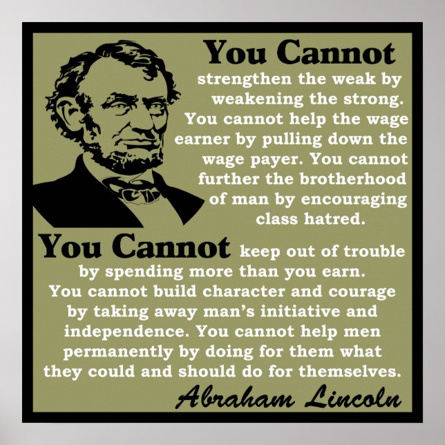 Lincoln: Help Yourself! Poster (Front)