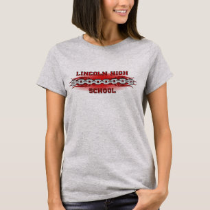 Lincoln High School Links3 Red Grd T-Shirt