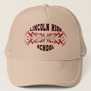 Lincoln High School Links Tribal Trucker Hat