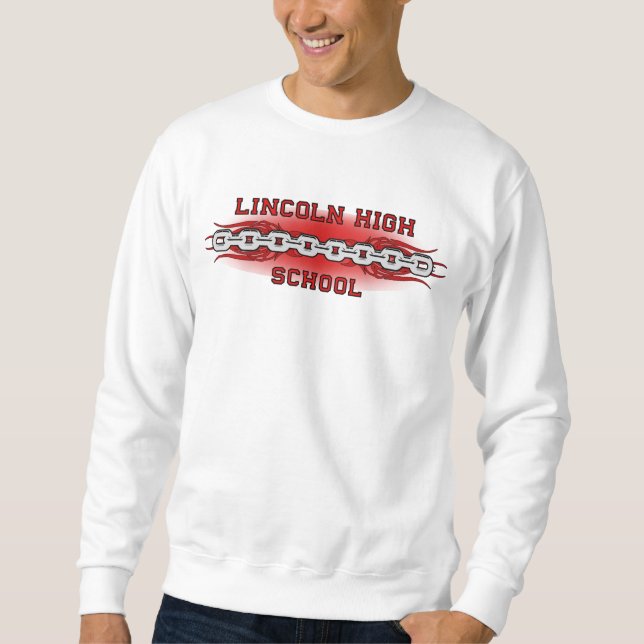 Lincoln High School Sweatshirt, Mens Sweatshirt (Front)
