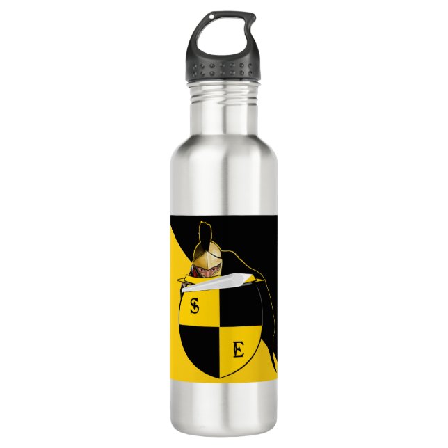Lincoln high schools knights  710 ml water bottle (Front)