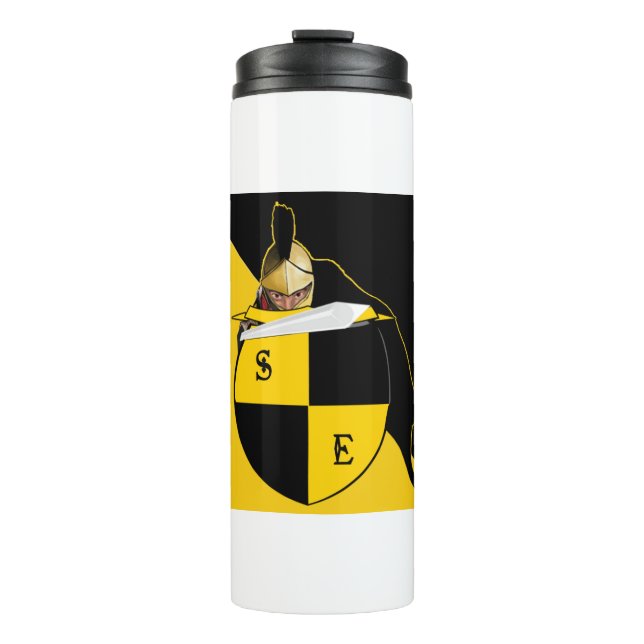 Lincoln high schools knights  thermal tumbler (Front)