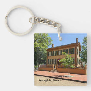  Lincoln Home Historic Site Key Ring